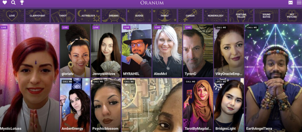 Oranum Psychic