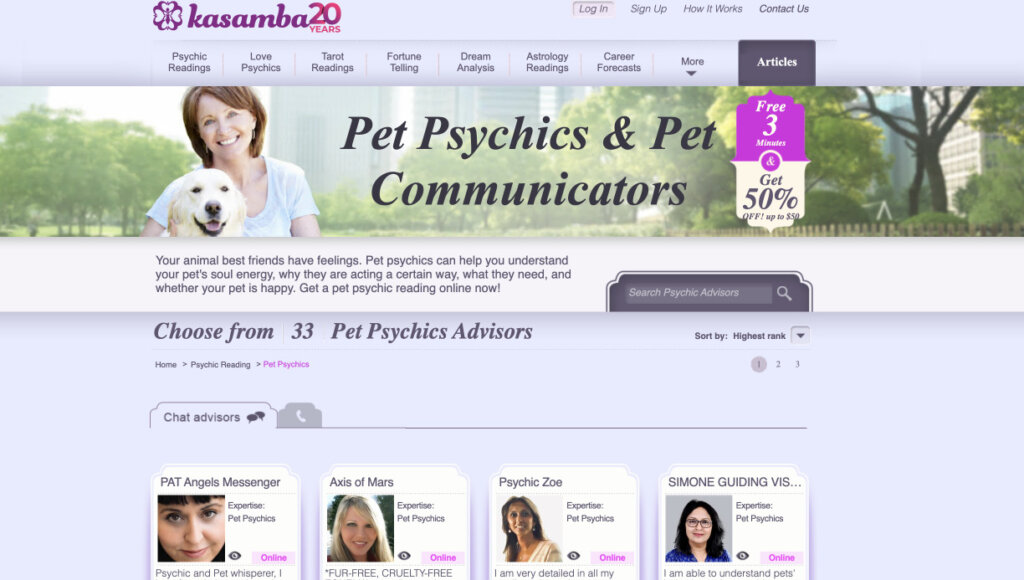 Kasamba psychic readings