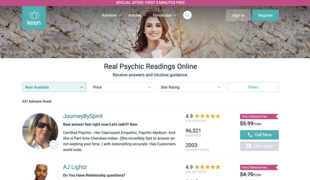 Keen Career Psychic Reading
